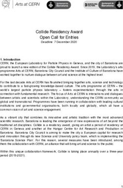 Collide Residency Award Open Call for Entries - Arts at CERN