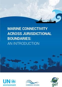 MARINE CONNECTIVITY ACROSS JURISDICTIONAL BOUNDARIES: AN INTRODUCTION - UNEP ...