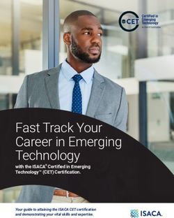 Fast Track Your Career in Emerging Technology - with the ISACA Certified in Emerging Technology (CET) Certification.