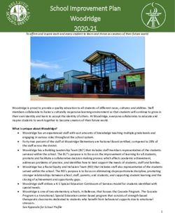 School Improvement Plan Woodridge - Bellevue ...
