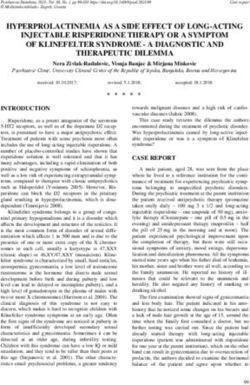 HYPERPROLACTINEMIA AS A SIDE EFFECT OF LONG-ACTING INJECTABLE RISPERIDONE THERAPY OR A SYMPTOM OF KLINEFELTER SYNDROME - A DIAGNOSTIC AND ...