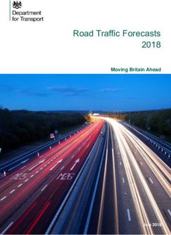 Road Traffic Forecasts 2018 - Moving Britain Ahead