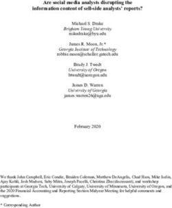 Are social media analysts disrupting the information content of sell-side analysts' reports?