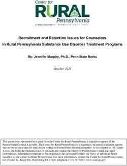 Recruitment and Retention Issues for Counselors in Rural Pennsylvania Substance Use Disorder Treatment Programs