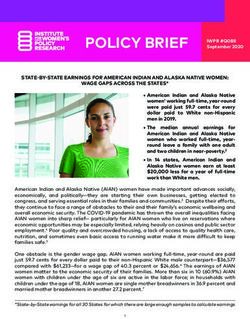POLICY BRIEF IWPR #Q088 - Institute for Women's Policy Research
