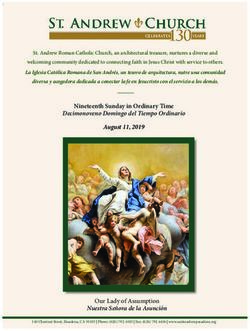 Nineteenth Sunday in Ordinary Time - Decimonoveno Domingo del Tiempo Ordinario August 11, 2019