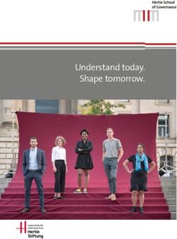 Understand today. Shape tomorrow - Hertie School of ...