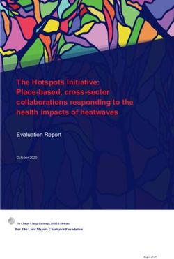The Hotspots Initiative: Place-based, cross-sector collaborations responding to the health impacts of heatwaves - Centre for Urban Research