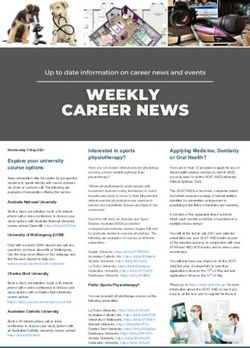 Explore your university course options