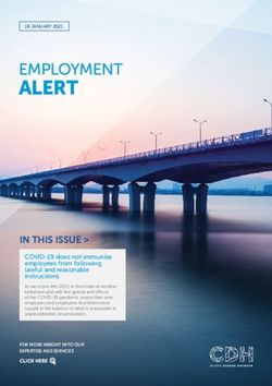 ALERT EMPLOYMENT - Cliffe Dekker Hofmeyr