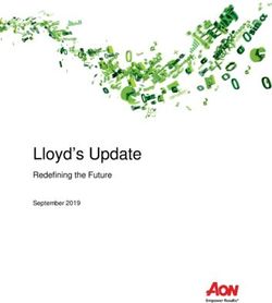 Lloyd's Update Redefining the Future - September 2019 - Aon