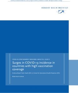 Surges in COVID-19 incidence in countries with high vaccination coverage - RKI
