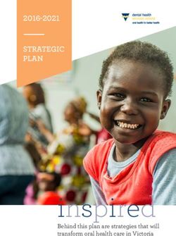 Inspired - STRATEGIC PLAN 2016-2021 - Dental Health Services ...