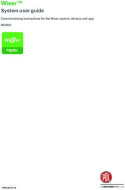 Wiser System user guide Commissioning instructions for the Wiser system, devices and app - PDL by Schneider Electric