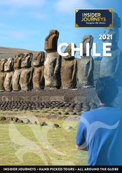 CHILE - INSIDER JOURNEYS HAND PICKED TOURS ALL AROUND THE GLOBE - Imagine the stories