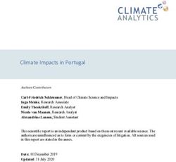 Climate Impacts in Portugal