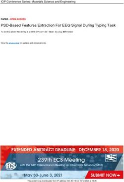 PSD-Based Features Extraction For EEG Signal During Typing Task - IOPscience