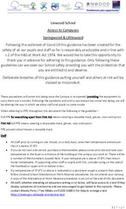 Linwood School Access to Campuses Springwood & Littlewood