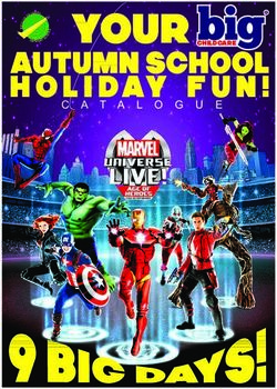 Your autumn School Holiday Fun! Big Childcare