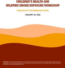 CHILDREN'S HEALTH AND WILDFIRE SMOKE EXPOSURE WORKSHOP