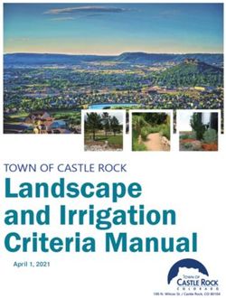 April 1, 2021 - Town of Castle Rock