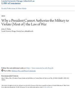 Why a President Cannot Authorize the Military to Violate (Most of) the Law of War