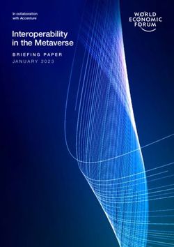 Interoperability in the Metaverse - BRIEFING PAPER JANUARY 2023 In collaboration with Accenture - weforum.org