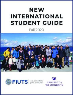 NEW INTERNATIONAL STUDENT GUIDE - Fall 2020 - FIUTS
