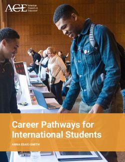 Career Pathways for International Students - ANNA ESAKI-SMITH - American ...