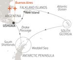 THE GREAT AUSTRAL LOOP - FALKLANDS, SOUTH GEORGIA & ANTARCTICA