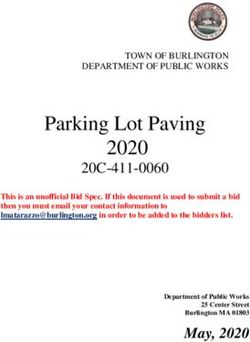 Parking Lot Paving 2020 - 20C-411-0060 - Town of Burlington