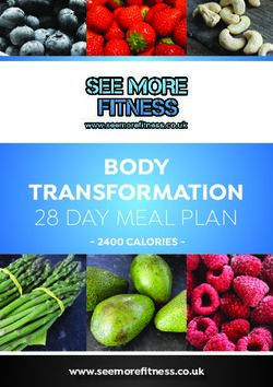 BODY TRANSFORMATION 28 DAY MEAL PLAN - 2400 CALORIES - www.seemorefitness.co.uk - See More Fitness