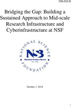 Bridging the Gap: Building a Sustained Approach to Mid-scale Research Infrastructure and Cyberinfrastructure at NSF - October 1, 2018