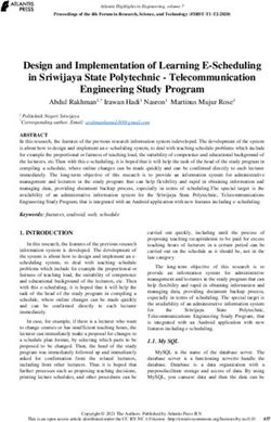 Design and Implementation of Learning E-Scheduling in Sriwijaya State Polytechnic - Telecommunication Engineering Study Program