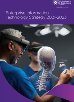 Enterprise Information Technology Strategy 2021-2023 - Chief ...