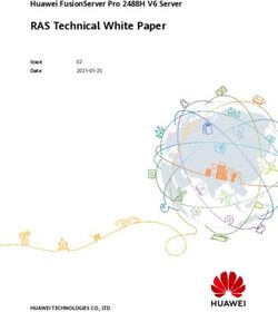 RAS Technical White Paper - Huawei FusionServer Pro 2488H V6 Server - HUAWEI TECHNOLOGIES CO., LTD.