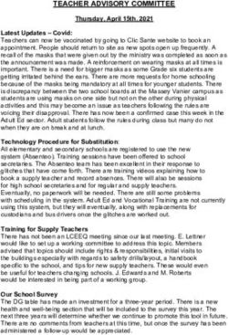 TEACHER ADVISORY COMMITTEE - The Appalachian Teachers ...