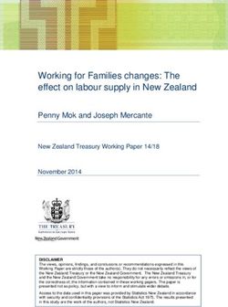 Working for Families changes: The effect on labour supply in New Zealand