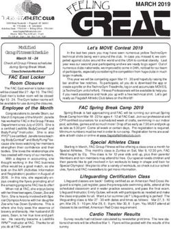 MARCH 2019 - Flagstaff Athletic Club