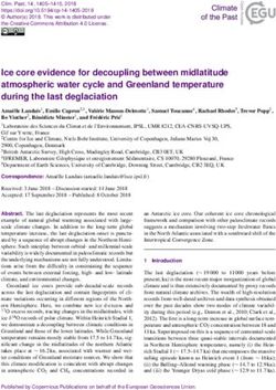 Ice core evidence for decoupling between midlatitude atmospheric water cycle and Greenland temperature during the last deglaciation - Climate of ...