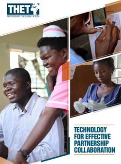 THET - TECHNOLOGY FOR EFFECTIVE PARTNERSHIP COLLABORATION