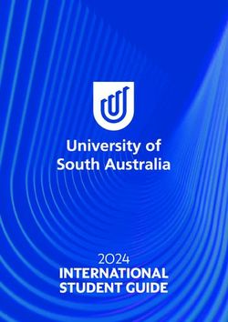 University of South Australia - INTERNATIONAL STUDENT GUIDE 2024