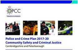 Police and Crime Plan 2017-20 Community Safety and Criminal Justice - Amazon AWS