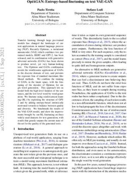 OptAGAN: Entropy-based finetuning on text VAE-GAN