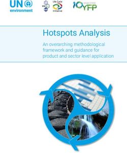 Hotspots Analysis An overarching methodological framework and guidance for product and sector level application