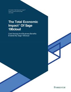 THE TOTAL ECONOMIC IMPACT OF SAGE 100CLOUD - COST SAVINGS AND BUSINESS BENEFITS ENABLED BY SAGE 100CLOUD - INTWO