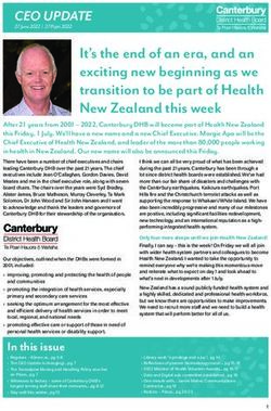 It's the end of an era, and an exciting new beginning as we transition to be part of Health New Zealand this week