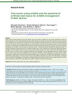 Tree cavity-using wildlife and the potential of artificial nest boxes for wildlife management in New Guinea