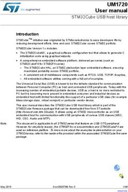 UM1720 User manual STM32Cube USB host library