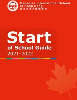 Start of School Guide 2021-2022